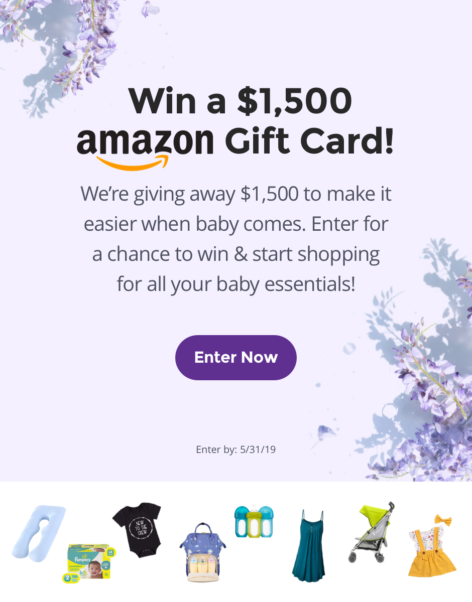 WhattoExpect: Win $1,500 Amazon Gift Card